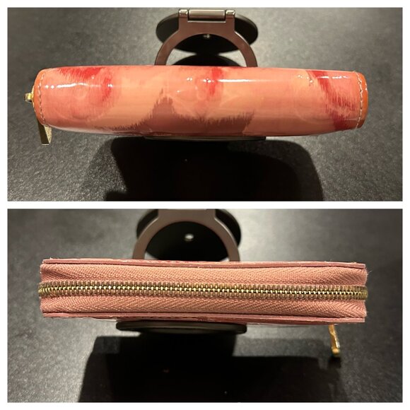 Louis Vuitton Vernis Ikat Zippy coin purse- pink! - Picture 7 of 14